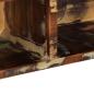 Preview: TV-Schrank Mehrfarbig 80x30x25 cm Altholz Massiv