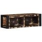 Preview: TV-Schrank Mehrfarbig 80x30x25 cm Altholz Massiv
