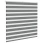 Preview: Zebrarollo Dunkelgrau 140x150 cm Stoffbreite 135,9 cm Polyester