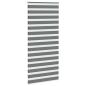 Preview: Zebrarollo Dunkelgrau 105x200 cm Stoffbreite 100,9 cm Polyester