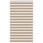 Preview: ARDEBO.de - Zebrarollo Sandbraun 130x200 cm Stoffbreite 125,9 cm Polyester