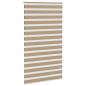 Preview: Zebrarollo Sandbraun 130x200 cm Stoffbreite 125,9 cm Polyester