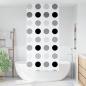 Preview: Duschrollo 110x240 cm Stoffbreite 106 cm