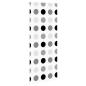 Preview: Duschrollo 110x240 cm Stoffbreite 106 cm