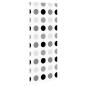 Preview: Duschrollo 90x240 cm Stoffbreite 86 cm