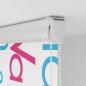 Preview: Duschrollo mit Kassette 140x240 cm Stoffbreite 136 cm