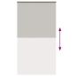 Preview: Duschrollo mit Kassette 130x240 cm Stoffbreite 126 cm