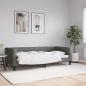 Preview: ARDEBO.de - Tagesbett Dunkelgrau 90x200 cm Stoff