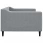 Preview: Tagesbett Hellgrau 90x200 cm Stoff