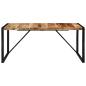 Preview: Esstisch 175x90x76 cm Raues Massivholz Mango