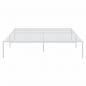Preview: Bettgestell Metall Weiß 140x190 cm