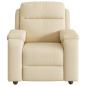 Preview: Relaxsessel Creme Stoff