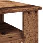 Preview: Couchtisch Altholz-Optik 60x60x42 cm Holzwerkstoff