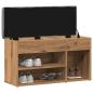 Preview: Schuhbank Artisan-Eiche 82x32x45,5 cm Holzwerkstoff