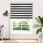 Preview: Zebrarollo Schwarz 155x200 cm Stoffbreite 150,9 cm Polyester