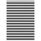 Preview: ARDEBO.de - Zebrarollo Schwarz 155x230 cm Stoffbreite 150,9 cm Polyester