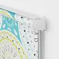 Preview: Duschrollo mit Kassette 60x240 cm Stoffbreite 56 cm