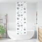 Preview: Duschrollo mit Kassette 70x240 cm Stoffbreite 66 cm