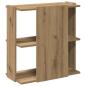 Preview: Bücherregal 3 Böden Artisan-Eiche 60x30x60 cm Holzwerkstoff