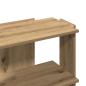 Preview: Bücherregal 3 Böden Artisan-Eiche 60x30x60 cm Holzwerkstoff