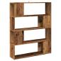 Preview: Bücherregal/Raumteiler Altholz-Optik 100x24x124,5 cm