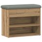 Preview: Schuhbank Artisan-Eiche 62x32x50 cm Holzwerkstoff