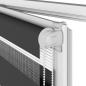 Preview: Zebrarollo Schwarz 75x230 cm Stoffbreite 70,9 cm Polyester