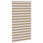 Preview: Zebrarollo Sandbraun 125x200 cm Stoffbreite 120,9 cm Polyester