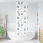 Preview: Duschrollo 70x240 cm Stoffbreite 66 cm