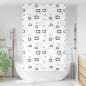 Preview: Duschrollo mit Kassette 140x240 cm Stoffbreite 136 cm