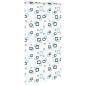 Preview: Duschrollo mit Kassette 140x240 cm Stoffbreite 136 cm