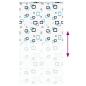 Preview: Duschrollo mit Kassette 140x240 cm Stoffbreite 136 cm