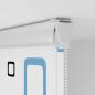Preview: Duschrollo mit Kassette 140x240 cm Stoffbreite 136 cm