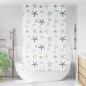 Preview: Duschrollo mit Kassette 130x240 cm Stoffbreite 126 cm