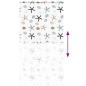 Preview: Duschrollo mit Kassette 130x240 cm Stoffbreite 126 cm