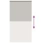 Preview: Duschrollo mit Kassette 120x240 cm Stoffbreite 116 cm