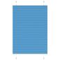 Preview: ARDEBO.de - Plissee Blau 90x150 cm Stoffbreite 89,4 cm Polyester