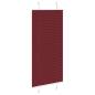 Preview: Plissee Bordeauxrot 65x100 cm Stoffbreite 64,4 cm Polyester