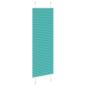 Preview: Plissee Petrolgrün 45x100 cm Stoffbreite 44,4 cm Polyester