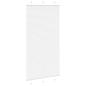 Preview: Plissee Weiß 110x200 cm Stoffbreite 109,4 cm Polyester