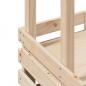 Preview: Gartenbar mit Dach 112,5x57x195,5 cm Massivholz Kiefer