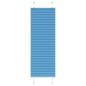 Preview: ARDEBO.de - Plissee Blau 45x150 cm Stoffbreite 44,4 cm Polyester