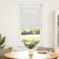 Preview: Plissee Hellgrau 65x100 cm Stoffbreite 64,4 cm Polyester
