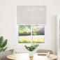 Preview: Plissee Hellgrau 90x100 cm Stoffbreite 89,4 cm Polyester