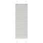 Preview: ARDEBO.de - Plissee Hellgrau 50x150 cm Stoffbreite 49,4 cm Polyester