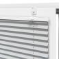 Preview: Plissee Hellgrau 50x200 cm Stoffbreite 49,4 cm Polyester