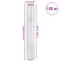 Preview: Stretchfolie 2 Stk. Transparent 23 ?m 50 cm x 150 m