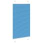 Preview: Plissee Blau 75x150 cm Stoffbreite 74,4 cm Polyester