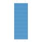 Preview: ARDEBO.de - Plissee Blau 75x200 cm Stoffbreite 74,4 cm Polyester