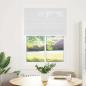 Preview: Plissee Weiß 100x150 cm Stoffbreite 99,4 cm Polyester